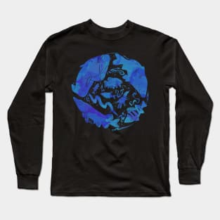 Freshwater fishing blue Long Sleeve T-Shirt